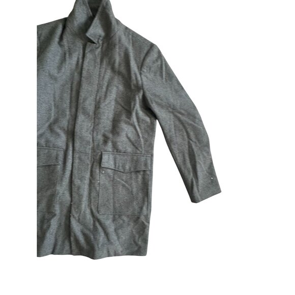 BANANA REPUBLIC Men's Gray Midlength Coat Jacket Size Medium - Picture 4 of 7